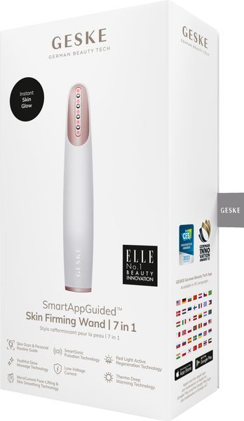 Пристрій для зміцнення і тонізації шкіри обличчя GESKE Skin Firming Wand 7в1 starlight HB0434 фото