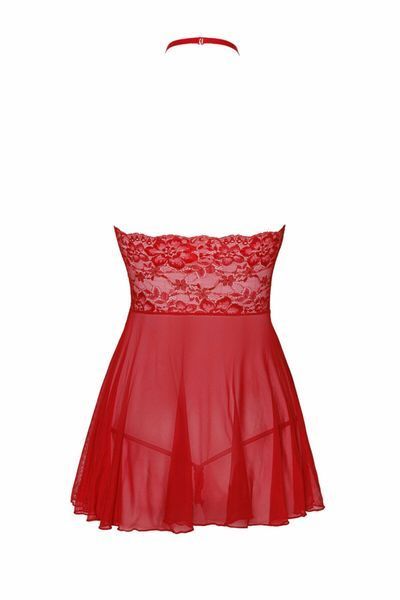 Бебі-дол Kissable Sexy Kiss Babydoll Red S/M SX1954 фото