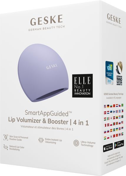 Пристрій для збільшення обʼєму губ GESKE Lip Volumizer&Booster 4в1 Big purple HB0228 фото