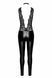 Комбінезон Noir Handmade F298 Libido, XXL, під латекс, мереживний верх, чокер, знімне намисто, доступ SX0229 фото 5