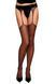 Панчохи з поясом Anne De Ales LEA T2 Black, відмінно для pinup стилю SO1910 фото 1
