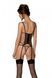 Корсет Passion MARINA CORSET, L/XL, beige, з відкритими чашками SO9726 фото 2