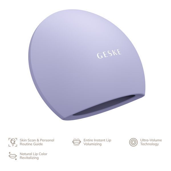 Пристрій для збільшення обʼєму губ GESKE Lip Volumizer&Booster 4в1 Big purple HB0228 фото