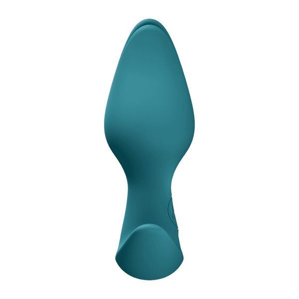 Анальна пробка Fun Factory BOOTIE FEM Bottle Green, у вигляді бутона, діаметр 2,9 см, тонкий обмежувач SX3693 фото