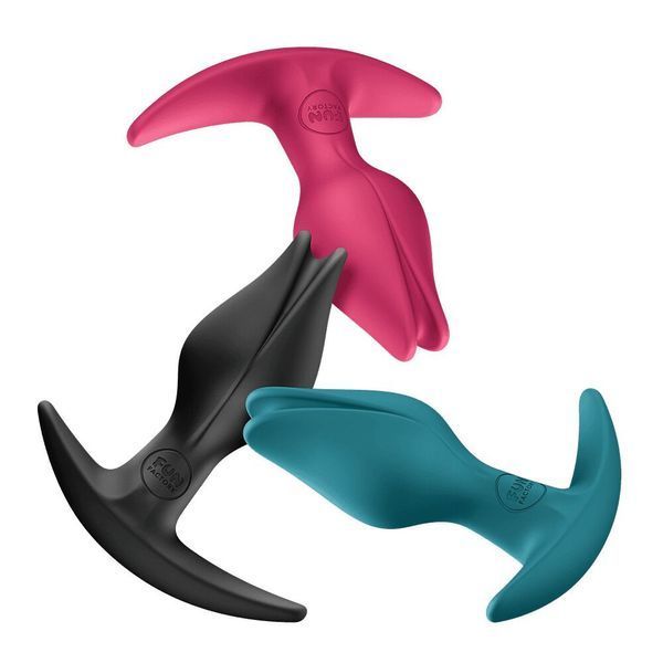 Анальна пробка Fun Factory BOOTIE FEM Bottle Green, у вигляді бутона, діаметр 2,9 см, тонкий обмежувач SX3693 фото