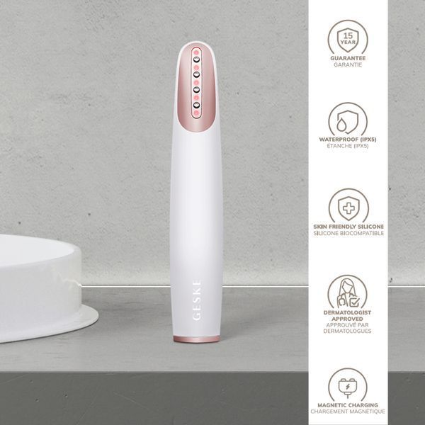Пристрій для зміцнення і тонізації шкіри обличчя GESKE Skin Firming Wand 7в1 starlight HB0434 фото