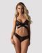 Комплект Obsessive Blomentis 2-pcs set, XL/2XL, мереживний, ліф із зав&rsquo;язками на спині, трусики-сліпи SX1032 фото 6