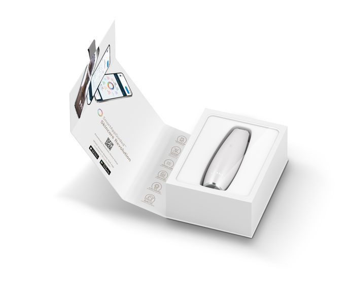 Мікрострумова ручка для підтяжки шкіри обличчя GESKE MicroCurrent Face-Lift Pen 6в1 white HB0128 фото