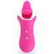 Стимулятор з імітацією оральних пестощів FeelzToys - Clitella Oral Clitoral Stimulator Pink SO5068 фото 3
