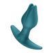 Анальна пробка Fun Factory BOOTIE FEM Bottle Green, у вигляді бутона, діаметр 2,9 см, тонкий обмежувач SX3693 фото 1