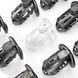 Клітка для пеніса LOCKINK SEVANDA Naja-Cobra Chastity Cage, чорна, 3 кільця різних розмірів SX0872 фото 8