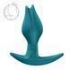Анальна пробка Fun Factory BOOTIE FEM Bottle Green, у вигляді бутона, діаметр 2,9 см, тонкий обмежувач SX3693 фото 4