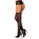 Еротичні колготки-бодістокінг Obsessive Garter stockings S821 S/M/L SO8162 фото 2