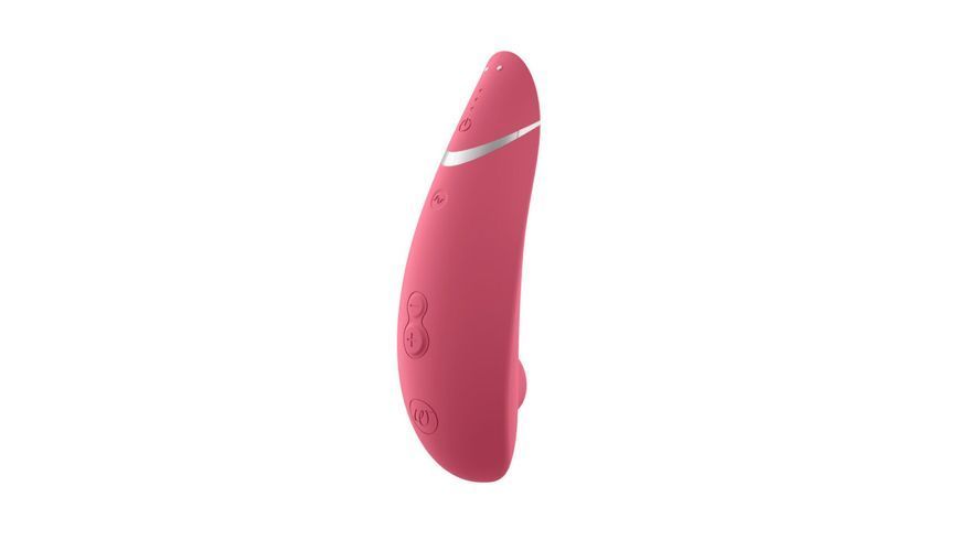 Вакуумний кліторальний стимулятор Womanizer Premium 2 - Raspberry, функції Autopilot та Smart Silence SO8753 фото
