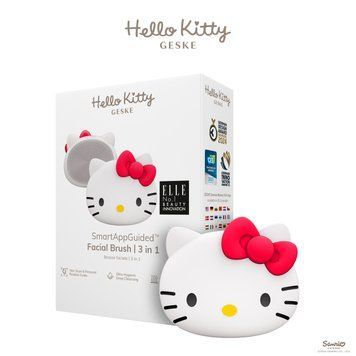 Щітка для обличчя GESKE Facial Brush 3в1 by Hello Kitty HB0239 фото