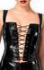Корсет Noir Handmade F379 Dominae Frontbind PVC Corset Top XS SX4128 фото 4