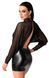 Сукня Noir Handmade F348 Powerwetlook and tulle dress - M SX2090 фото 3