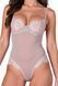 Боді Passion ZOVEL BODY light grey S SX2996 фото 5