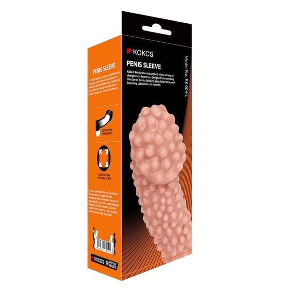 Насадка на член Kokos Penis Sleeve PS 004 L SX3245 фото