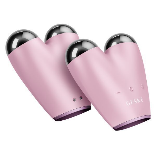 Мікрострумовий підтягувач шкіри обличчя GESKE MicroCurrent Face-Lifter 6в1 pink HB0137 фото