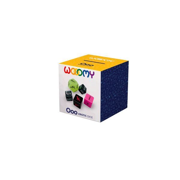 Набір кубиків Wooomy Ooo 5 Dice Set (EN): місця та пози для сексу, інтимні дії та частини тіла SO7403 фото