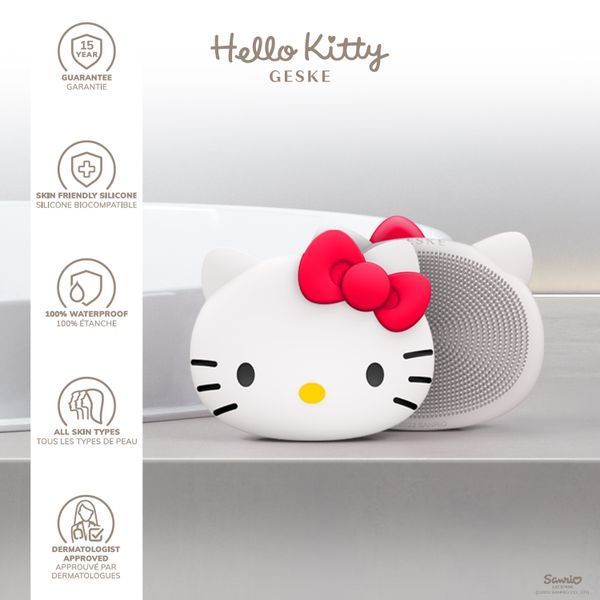 Щітка для обличчя GESKE Facial Brush 3в1 by Hello Kitty HB0239 фото