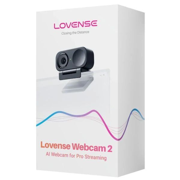 Вебкамера 4К зі штучним інтелектом Lovense WebCam 2, для стриму, активація чайовими SX3467 фото