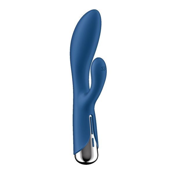 Вібратор-кролик з ротацією Satisfyer Spinning Rabbit 1 Blue, 3 мотори SX0562 фото