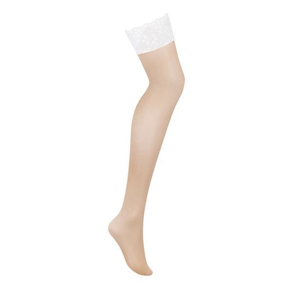 Панчохи Obsessive Heavenlly stockings XL/2XL, широка резинка SO8183 фото