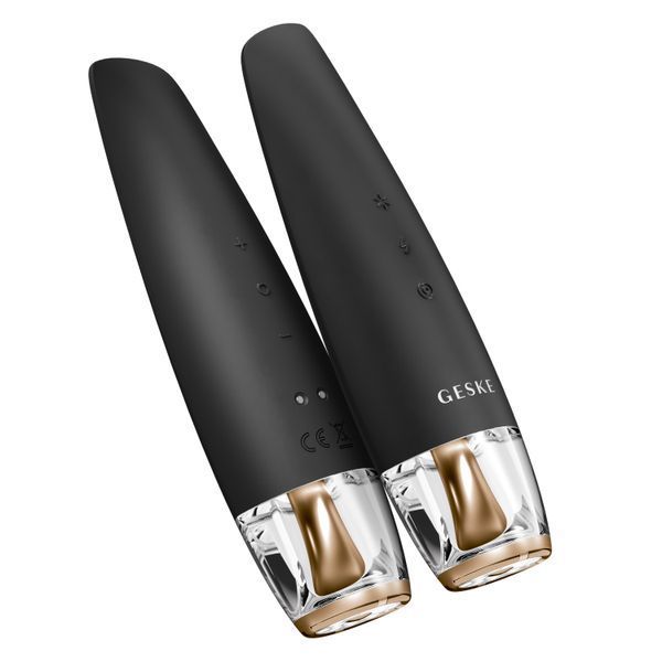 Антивіковий LED-випромінювач для відновлення шкіри обличчя GESKE Anti-Aging Skin Renewer 9в1 gray HB0578 фото