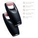 Ролер-масажер для обличчя з рожевим кварцом GESKE SmartAppGuided Rose Quartz Roller 5in1 black HB0645 фото 2