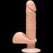 Фалоімітатор Doc Johnson The D - Perfect D - Vibrating 7 Inch With Balls - ULTRASKYN, діаметр 4,5 см SO1578 фото 1