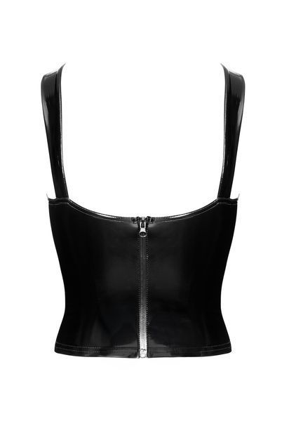 Корсет Noir Handmade F379 Dominae Frontbind PVC Corset Top S SX4129 фото
