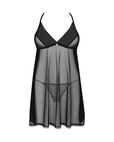 Пеньюар та трусики Obsessive Latinesa babydoll & thong XL/2XL SO9779 фото
