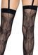 Панчохи-сітка зі швом ззаду Leg Avenue Butterfly back seam this highs One size Black SO8579 фото 4