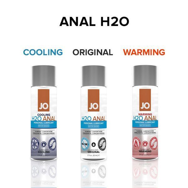 Анальна змазка JO ANAL H2O &mdash; COOLING (60 мл) охолоджувальна, на водній основі SO1458 фото
