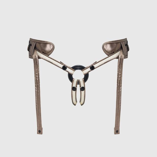 Трусики для страпону Strap-On-Me Leatherette Harness DESIROUS - NEW DESIGN SX4029 фото