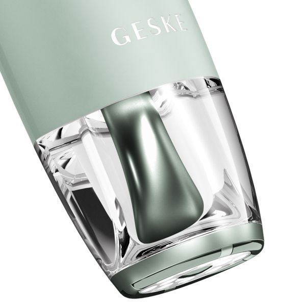 Антивіковий LED-випромінювач для відновлення шкіри обличчя GESKE Anti-Aging Skin Renewer 9в1 green HB0579 фото