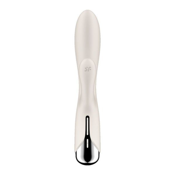 Вібратор-кролик з ротацією Satisfyer Spinning Rabbit 1 Beige, 3 мотори SX0563 фото