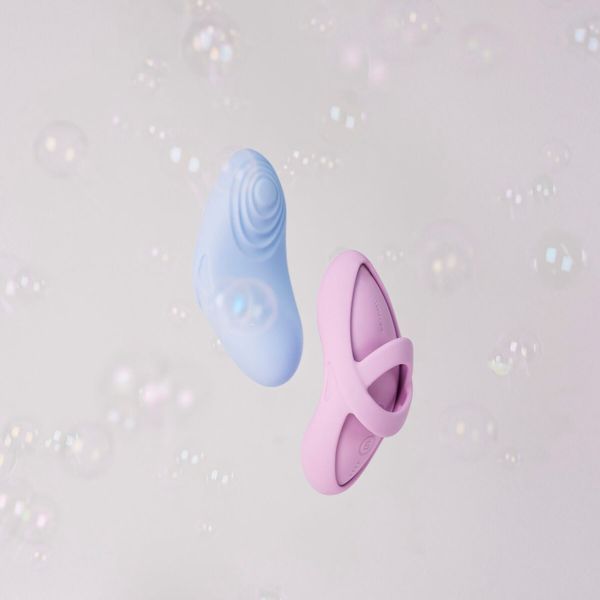 Смарт-вібратор для клітора Svakom Echo 2 Pink Lilac, підігрів до 38 &deg;C, знімна насадка на палець SX2449 фото