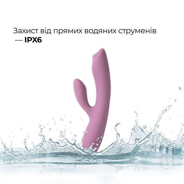 Смарт вібратор-кролик з перлинною стимуляцією точки G Svakom Trysta Neo SX0726 фото