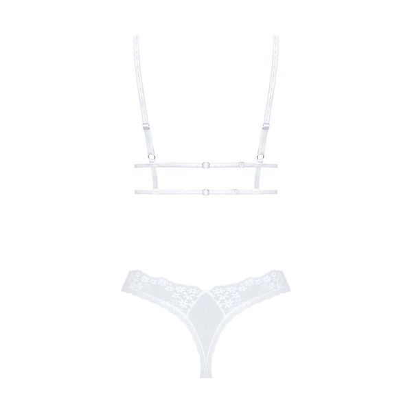 Еротичний комплект Obsessive Heavenlly 2-pcs set XL/2XL, бюстгальтер і танга SO8174 фото