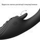 Смарт-вібратор Zalo Ares Obsidian Black, підігрів, 3 мотори, язичок для клітора, стимуляція точки G SX2694 фото 6