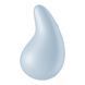 Вібратор для зовнішньої стимуляції Satisfyer Dew Drop Blue, 2 мотори, 12 режимів, м&rsquo;який корпус SX1211 фото 5