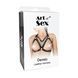 Портупея жіноча з шипами Art of Sex - Demia Leather harness, Чорна L-2XL SO8504 фото 3