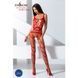 Бодістокінг Passion BS058 red, комбінезон, дуже повітряний PBS058R фото 2