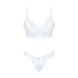 Еротичний комплект Obsessive Heavenlly 2-pcs set XL/2XL, бюстгальтер і танга SO8174 фото 3