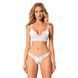 Еротичний комплект Obsessive Heavenlly 2-pcs set XL/2XL, бюстгальтер і танга SO8174 фото 1