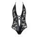 Боді з дуже глибоким декольте Passion DARYL BODY L/XL, black EL14801 фото 5