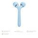 Електронний ультразвуковий ролик для обличчя та тіла GESKE Sonic Facial&Body Roller 4в1 aquamarine HB0038 фото 2